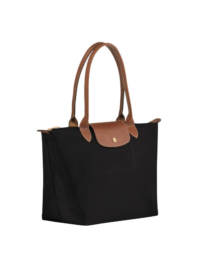 Longchamp Women's Medium Handbags, Tote Bags, Shoulder Bags, Forest Black Classic Style - Image 4